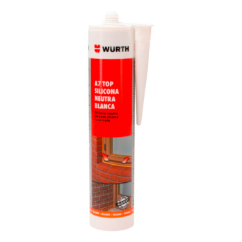 A7 TOP SILICONA NEUTRA BLANCA, 310 ML