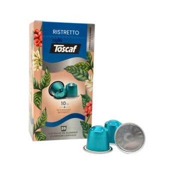 CAPSULAS TOSCAF ALUM.NES.RISTRETTO-20UD