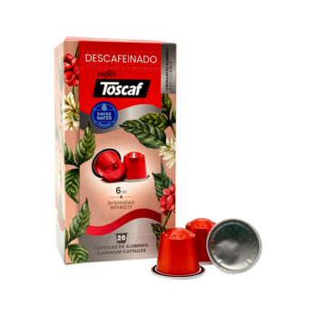 CAPSULAS TOSCAF ALUM.NES.DESCAFEINA-20UD