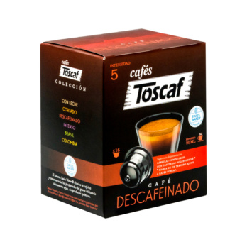 CAPSULAS TOSCAF DG DESCAFEINADO-16UD