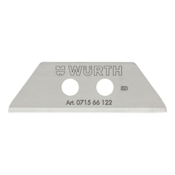 Trapezoidal blade 2 holes rounded-tip