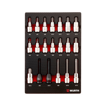 Socket set 1/2 inch 4.4.1, 20 pcs