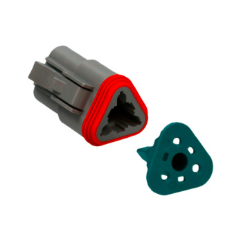 CONECTOR ESTANCO HD 3 VIAS PORTAHEMBRAS