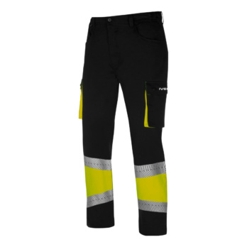 PANTALON LUMEN PRO GRIS/AMAR IVECO T.XS