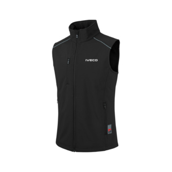 VEST SOFTSHELL CITY BLACK IVECO T.S