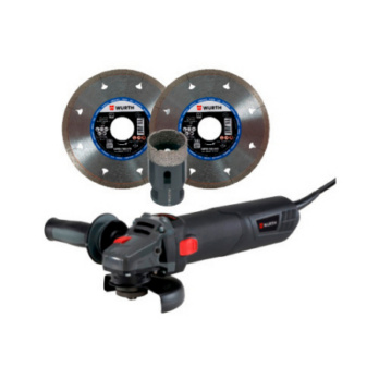 Set EWS 14-125 EQ. UNI. c. disco SUPERFINE 4 pz.