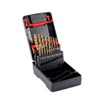 Tw. dr. bit HSCo DIN338 MFD LONGLIFE & SPEED 19pcs