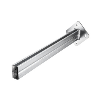 Consola VARIFIX 41/82, acero cincado, base grande