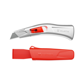 Cúter universal Profi mango de aluminio y funda
