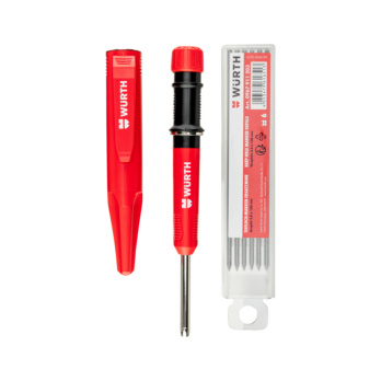 Deep-hole marker set with magnetic holder