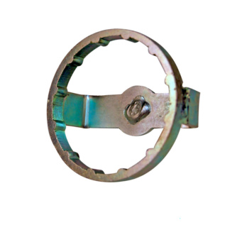 Llave filtro aceite 12 ran. 3/8 pulg. ancho 76,8 mm