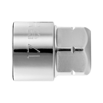 Pass-through socket wrench, hexagon