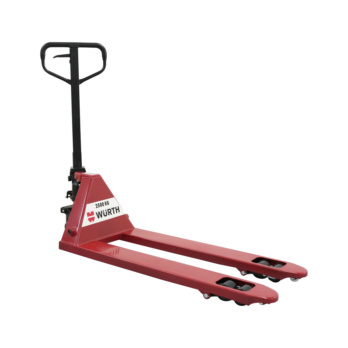 Transpaleta con rodillos de poliuretano