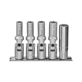 Set llaves vaso buj. + buj. incandes. 3/8 pulg.