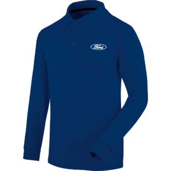 POLO ML AZUL REAL FORD T.S