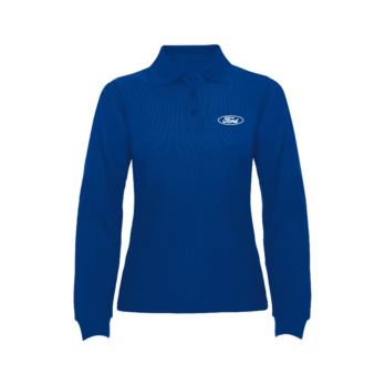 POLO ML SRA AZUL REAL FORD T.3XL
