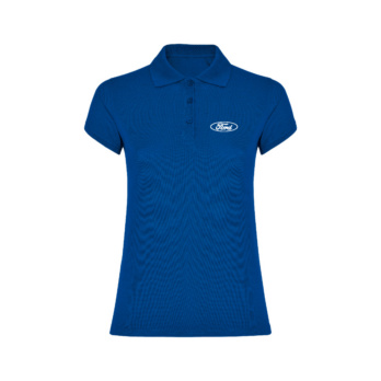 POLO MC SRA AZUL REAL FORD T.S