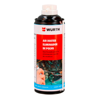 Aire comprimido en spray para eliminar el polvo