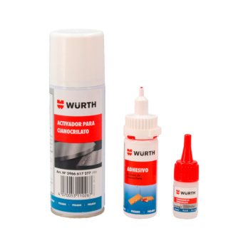Set cianocrilatoy peg. rápido Klebfix 4 en 1 3pcs