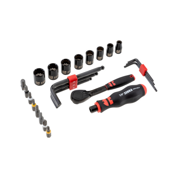 CJTO Carraca &frac14; 24 pzs Black Edition - vista 2
