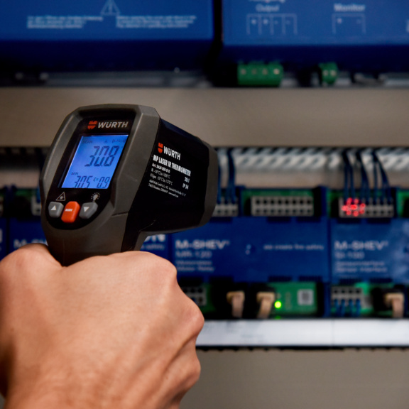 Termómetro infrarrojo láser multipunto imagen 3