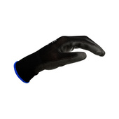 Guantes de montaje de PU negro