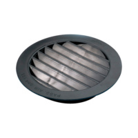 SLKS VENTILACION PARED PLASTICO NEGRO