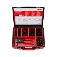 CJTO REMACHES PLASTICO - 151 PZS