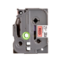 AY-TAPE-LBLR-BROTHER-RED-18MM