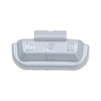 Peso de rueda con clip de zinc llanta de acero para coche tipo 80 Z