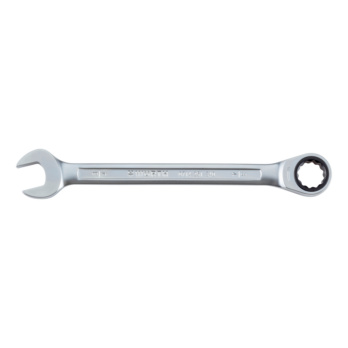 Ratchet combination wrench, inch, straight
