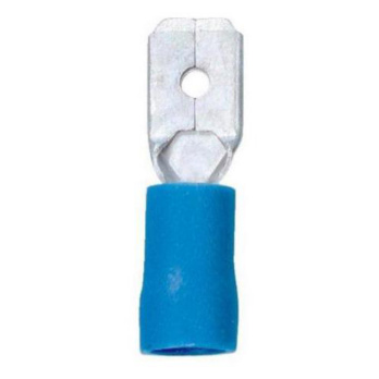 TERM.AIS.ENCHUFE MACHO AZUL 9052