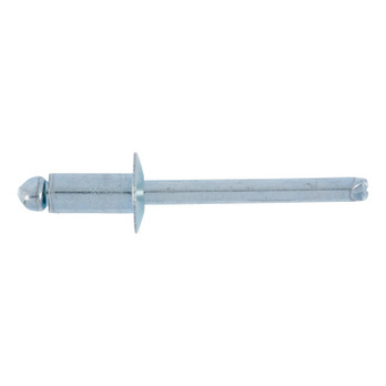 ISO 15977-L, cabeza plana aluminio/acero cincado
