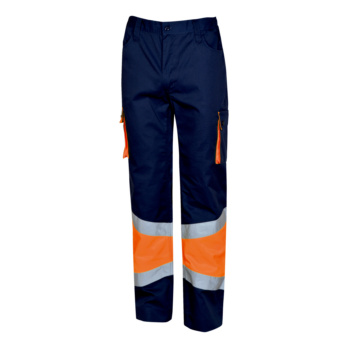 PANTALON-A/V-MARINO/NARANJA-XL
