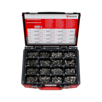 ISO 4017 acero inoxidable A2 plano 975 pz. Sysko