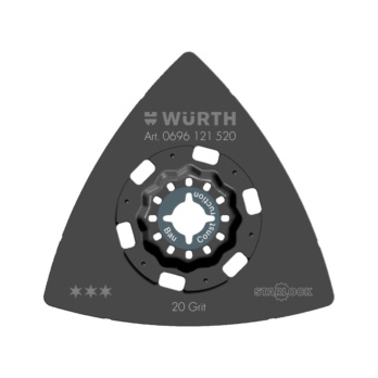 Escofina de metal duro Starlock, triangular