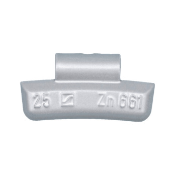 Contrapeso de equilibrado de zinc, forma 63-Z