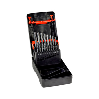 Broca espiral HSS DIN 338 RN 118° 19 pzs. Syska