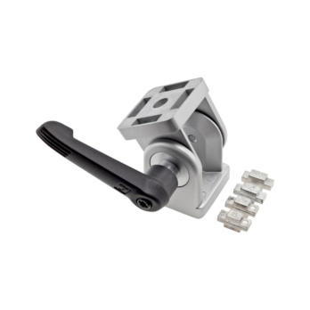 Joint with clamping lever die-cast zinc