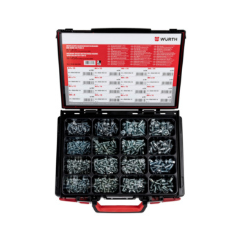 ISO 7380-2 acero 010.9 galv. A2K 1000 pz. Sysko