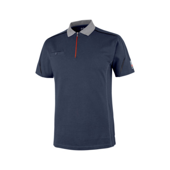 POLO MC STRETCH X AZUL S