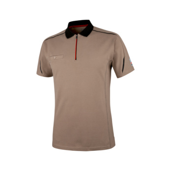 POLO MC STRETCH X BEIGE L
