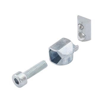 Set terminales empalme recto Uni. cinc fund. a pr.