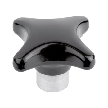 Duroplast, female thread with steel bushing