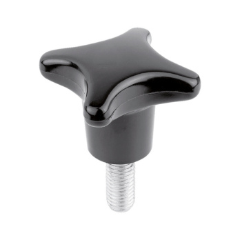 Duroplast, male thread, steel