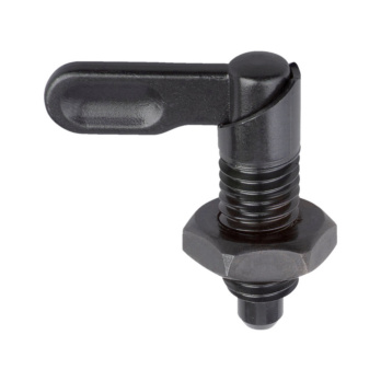 Cam-action indexing plunger, steel, shape B