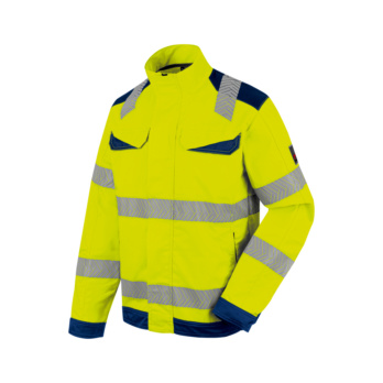 CHAQUETA AV FLUO AMAR/MARINO XL