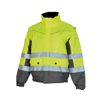 CHAQUETA-CHALECO-A/V-AMARILLO/GRIS-XL