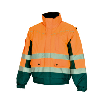 CHAQUETA-CHALECO-A/V-NARANJA/MARINO-XS