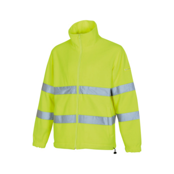 Chaqueta polar alta visibilidad monocolor